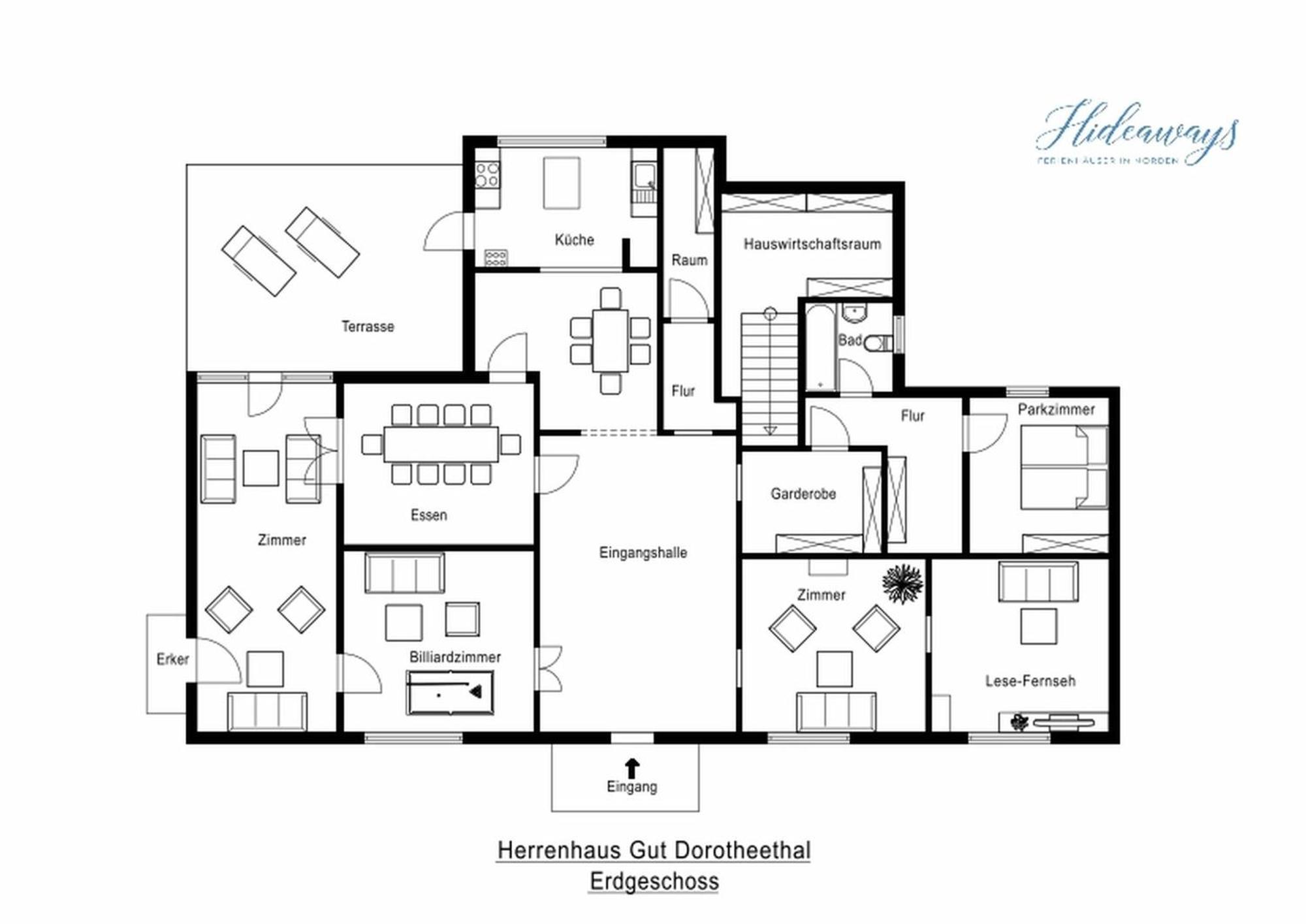 Herrenhaus Gut Dorotheenthal Damp Bagian luar foto